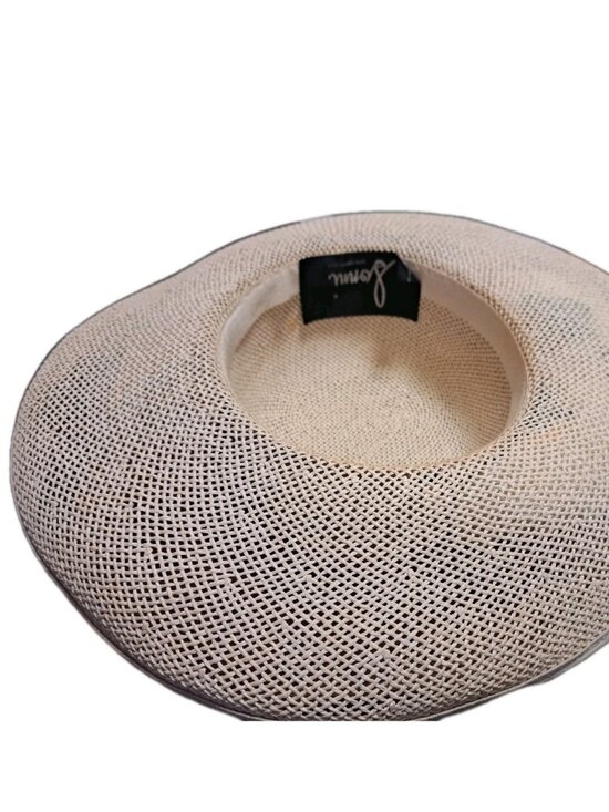 Sonni Ivory floral Vintage Hat Straw Summer Elegant main image 6